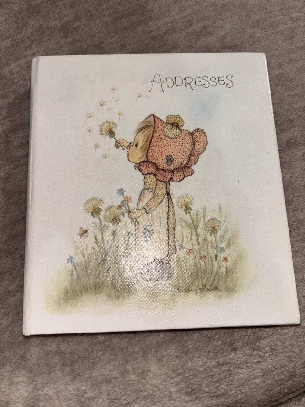 Vintage Hallmark Betsey Clark Address Book 1979 1980 1981 1982 Dandelion Girl